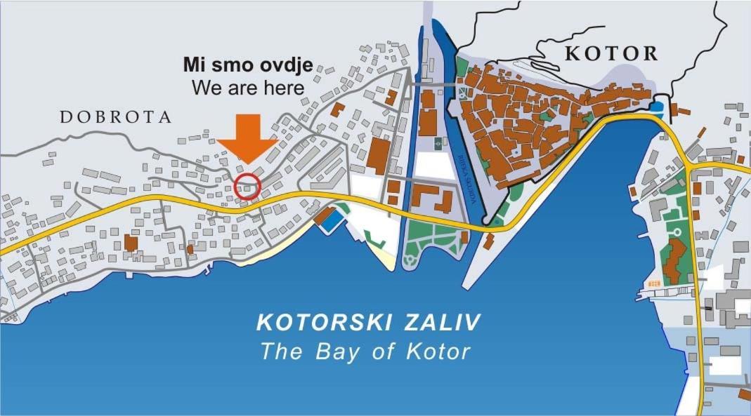 Apartments Coso Zlatne Njive Bb Kotor Exterior foto